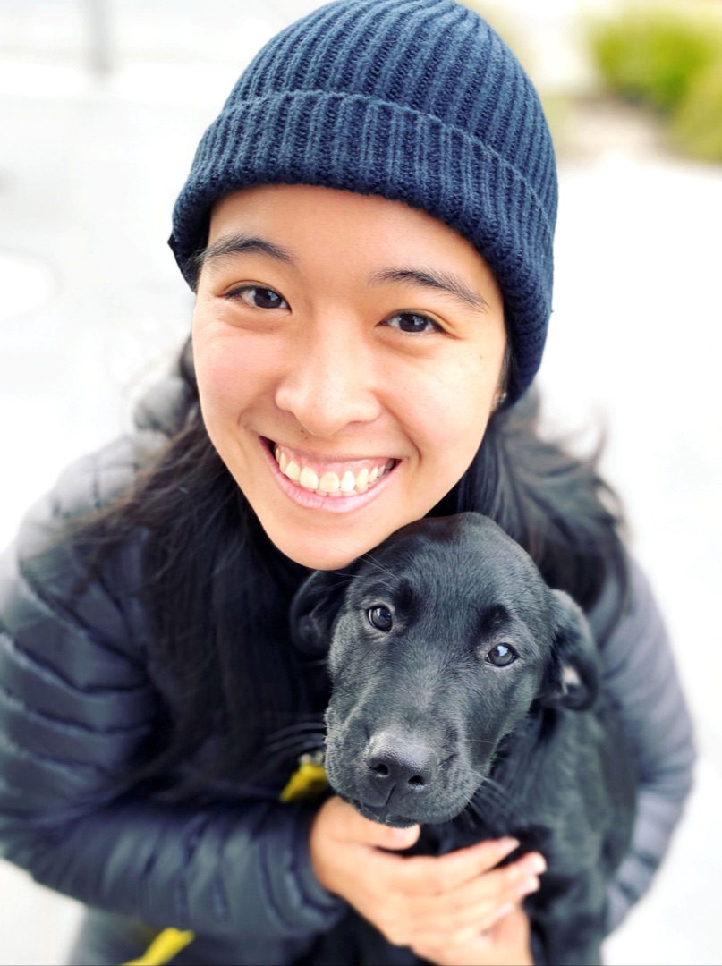 Diona Chu, dog behaviour specialist, in Melbourne